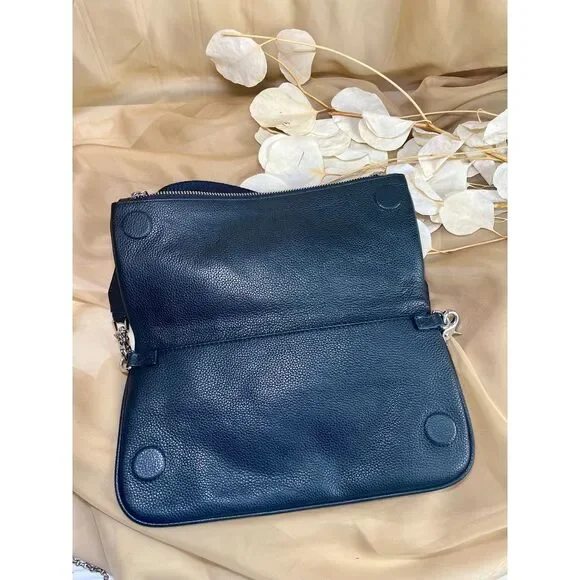 Zadig & Voltaire Rock Clutch Black Leather - Picture 7 of 13